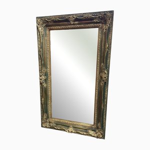 Espejo de panel pintado francés