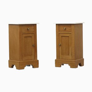 Country Bedside Tables, Set of 2
