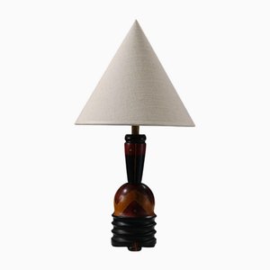 Amsterdamse School Table Lamp by H. Steinpatz, 1920s