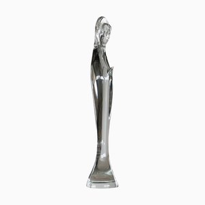 Modernist Madonna in Art Glass, 1960s