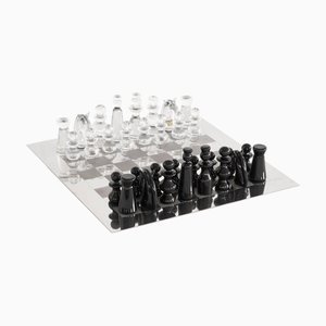 Murano Glass Chess Set by Gino Cenedese, 1960s, Set of 33