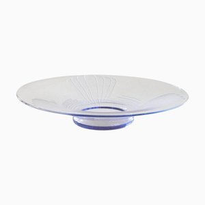 Milieu de Table Art Déco en Verre par Charles Schneider, 1930s