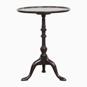 Antique Early 19th Century English Side Table with Single Piece Top