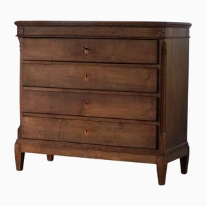 Antique Late 18th Century Louis XVI Danish Chest of Drawers in Oak