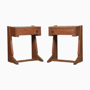 Comodini vintage, anni '60, set di 2
