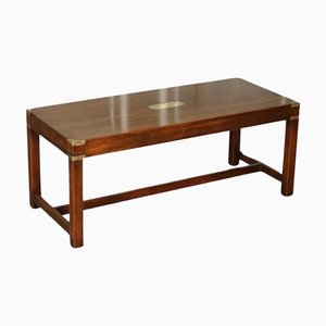Vintage London Military Campaign Coffee Table by Kennedy for Harrods, 1960s