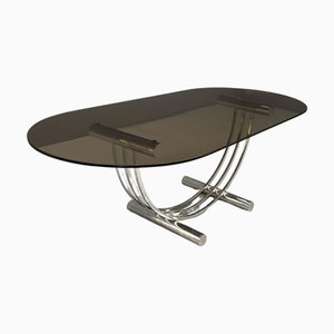 Table Hollywood Regency par Renato Zevi pour Banci Firenze, Italie, 1970s