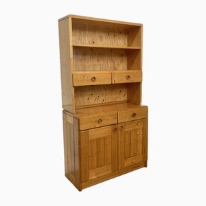 Cajonera vintage de pino, años 60