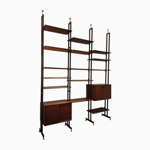 Self-Supporting Bookcase with Adjustable Shelves, 1960s