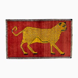 Hand-Knotted Gabbeh Nomadic Rug