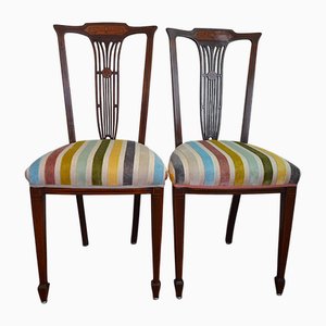 Vintage Empire Chairs, Set of 2