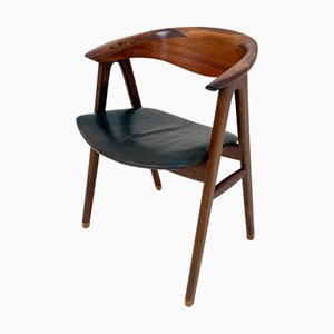 Fauteuil Modèle 52 en Palissandre par Erik Kirkegaard, 1960s