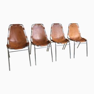 Les Arcs Chairs by Charlotte Perriand, 1960s, Set of 4