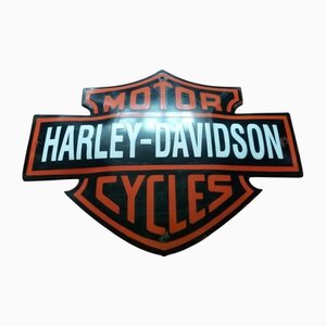 Emaille Harley Davidson Sing