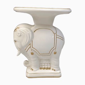 Soporte para plantas de elefante Hollywood Regency vintage, años 60