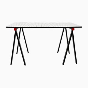 Bureau Tréteau par Rodney Kinsman pour Bieffeplast, 1980s