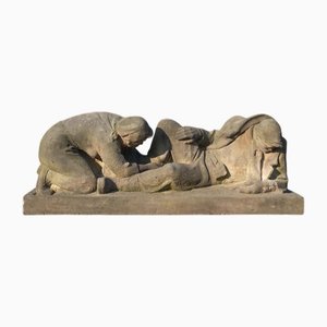 Mid-Century Sculpture, 1950s, Sandstone