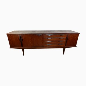 Jentique zugeschriebenes Vintage Teak Sideboard, 1960er