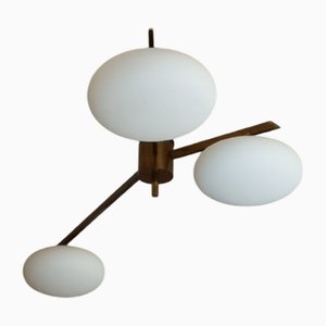 Lune Ceiling Lamp by Angelo Lelii for Arredoluce, 1961