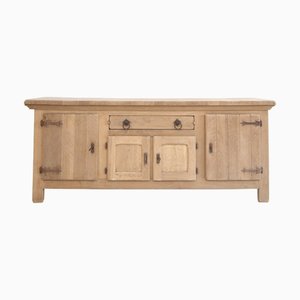 Vintage Brutalist Sideboard in Oak, 1940s
