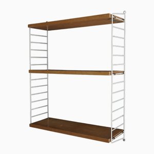 Vintage Swedish Shelving Unit by Kasje & Nils Nisse Strinning for String, 1960s