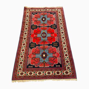 Turkish Wool and Cotton Derbent Rug