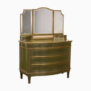 Baroque Style Dresser with Mirror