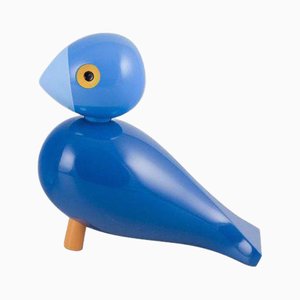 Figura Kay Songbird de madera de haya de Kay Bojesen, siglo XX