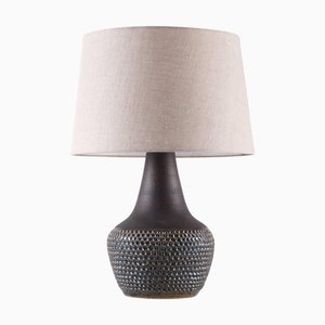 Lámpara de mesa danesa vintage de Søholm Keramik, años 60