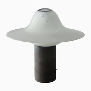 Grande Lampe de Bureau Scavo par Alfredo Barbini, 1970