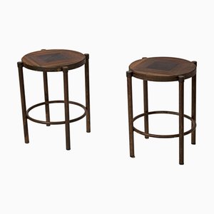 Couchtische im Industriestil, 2er Set