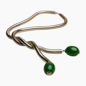 Art Deco Avant-Garde Necklace attributed to Jakob Bengel, 1930s