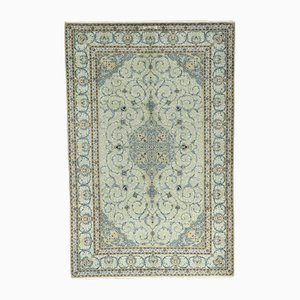 Hand-Knotted Kashan Cork Rug