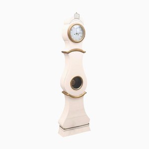 Horloge Mora Blanche Modèle Svangd, Suède, 1800s