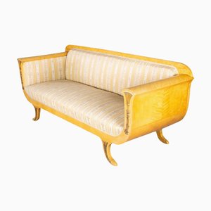 Canapé Biedermeier Couleur Miel, Suède, 1920s
