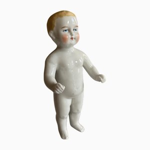 Biedermeier Porcelain Bathing Doll, Germany, 1820s