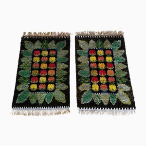 Schwedische Rya Wollteppiche, 1956, 2er Set