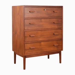 Commode à Tiroirs Mid-Century en Teck, Danemark, 1960s