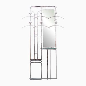 Mid-Century Space Age Chrome Wardrobe, 1990s