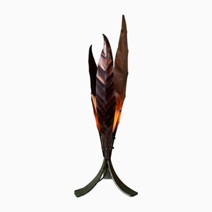 Lámpara de mesa estilo Regency brutal de Franco Zavarise, 1999