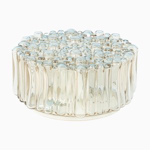 Deckenlampe aus Bubble Glas von Glashütte Limburg, 1960er
