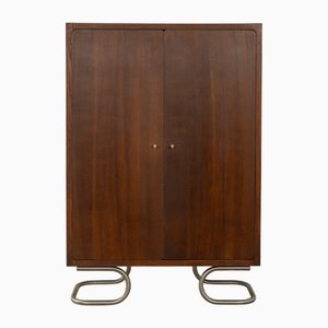 Bauhaus Walnut Veneer Sideboard, 1960s