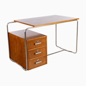 Bauhaus Desk with Drawer Unit, 1930s