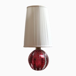Lampe de Bureau en Verre de Murano, 1950s