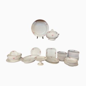 Vintage Dish Service, 1930, Set of 74