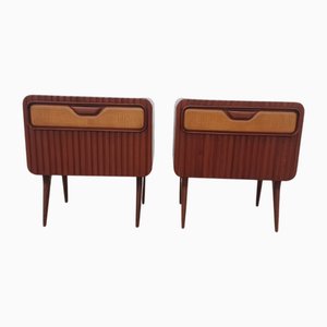 Bedside Cabinets attributed to Vittorio Dassi for Dassi, 1950s, Set of 2