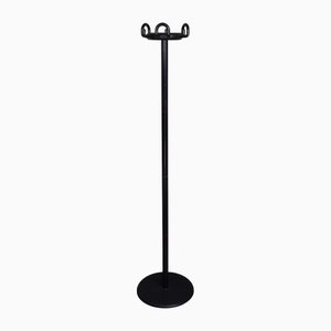 999 Aiuto Floor Coat Hanger in Black Metal by Barbieri e Marianelli, 1980s