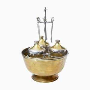 Set de Pelles à Glace Caviar, Scandinavie, Début du 20ème Siècle, 1920s