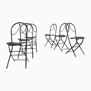 Sedie Rosacamuna di Achille Castiglioni, 1983, set di 6