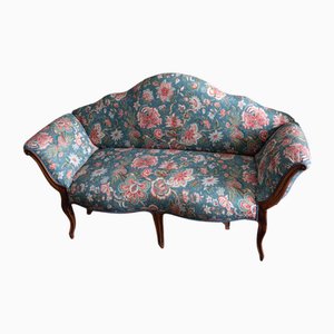 Sofá floral, Italia, década de 1790